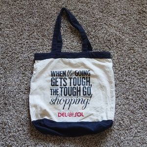 Del Sol canvas tote